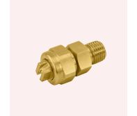 Brass Flat Fan Spray Nozzles Wide Narrow Angle, High Impact Liquid Distribution Nozzles for Cleaning Coating and Surface Treatment Applications